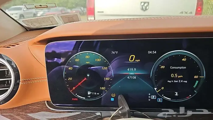 مرسيدس E350 موديل 2021   ماشي 75 ألف كيلو   للاستيراد 12