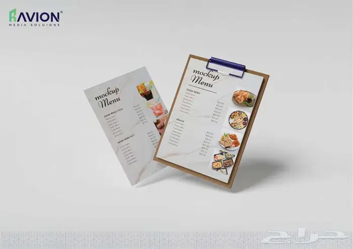 مطبوعات ورقية طباعة المنيو و الفلاير و البروشور و البروفايل 13