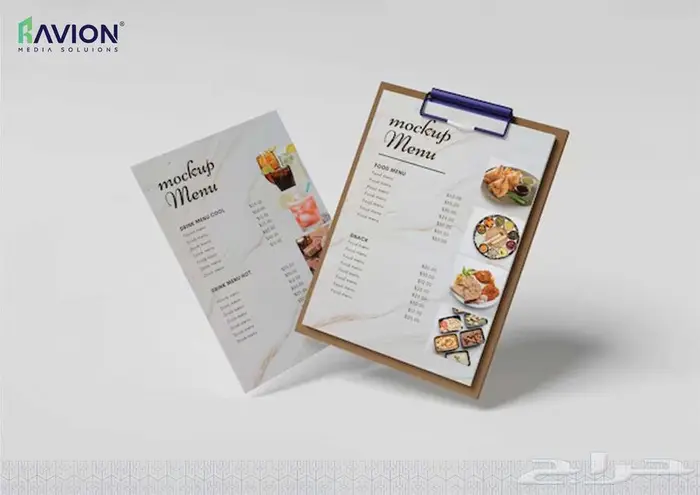 مطبوعات ورقية طباعة المنيو و الفلاير و البروشور و البروفايل 16