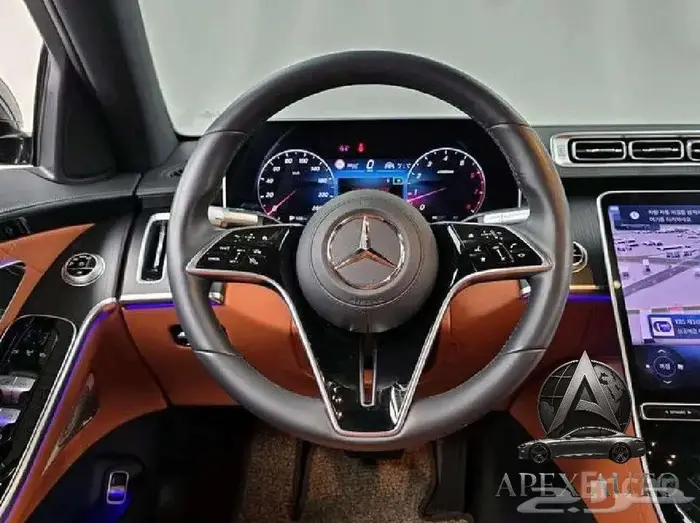 مرسيدس إس الجوهرة Mercedes S450 4MATIC 2024 وارد كوريا 7