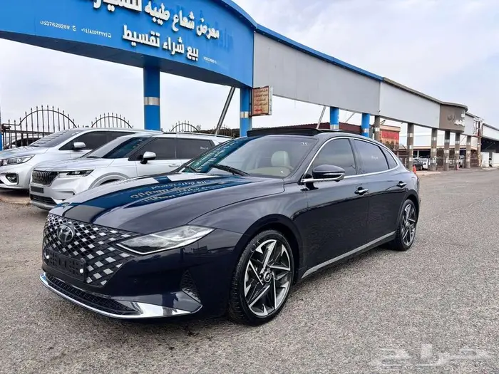 ازيرا بنزين 2020 فل كامل بانوراما بطاقة جمركية استيراد كوريا 0