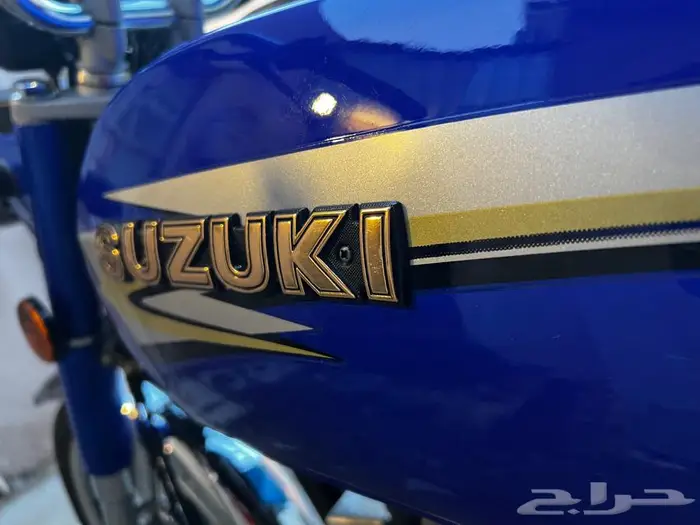 دباب سوزوكي X100 مخزن اللون ازرق 6