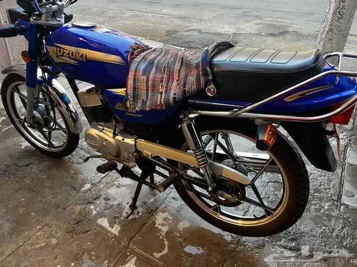 دباب سوزوكي X100 مخزن اللون ازرق 10