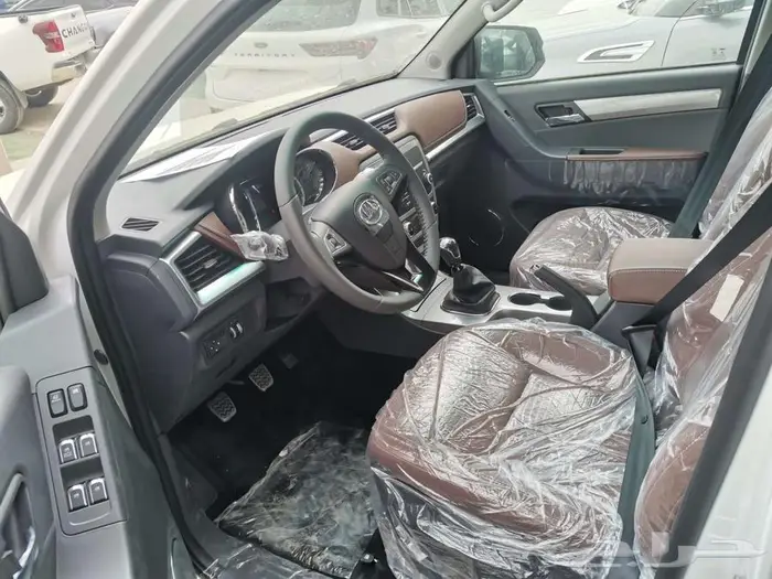 جاك GAC T8 بدون دبل ديزل موديل 2025 لون ابيض 6