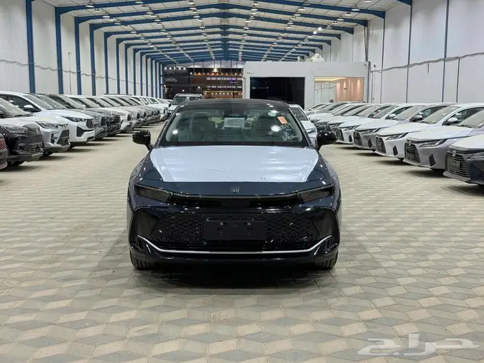 تويوتا كراون برستيج رصاصي هايبرد 2026 اقل سعر كاش واقساط 0