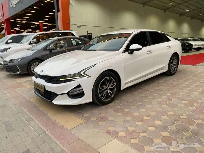 كيا (k5) مستورد كوري 2021 مقاعد جلد اسود تشغيل بصمه 3