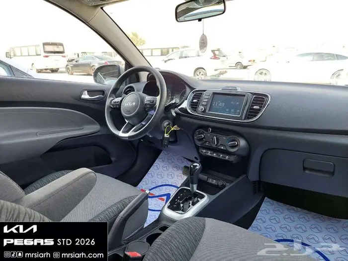 كيا - بيجاس جنوط ستاندر - موديل 2026 - كاش واقساط 12