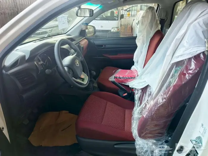 تويوتا هايلكس غمارة بدون دبل ابيض عادي بنزين 2026 اقل سعر 5