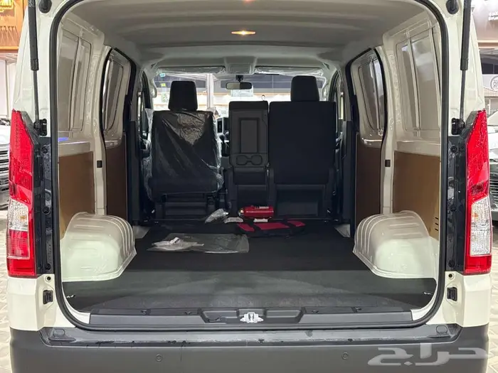 تويوتا هاي اس فان سقف منخفض يدوي ابيض بنزين 2025 اقل سعر 17