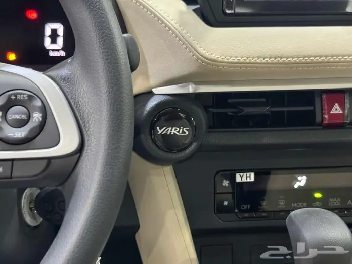 تويوتا يارس نص فل أبيض بنزين 2026 اقل سعر كاش وبنوك 7