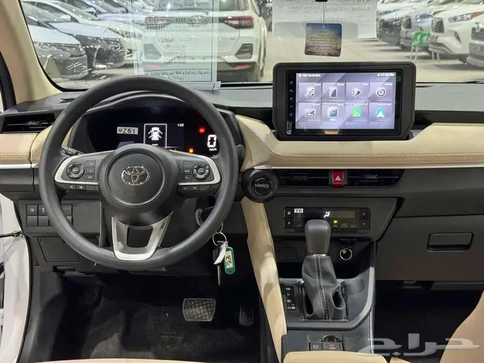 تويوتا يارس نص فل أبيض بنزين 2026 اقل سعر كاش وبنوك 34