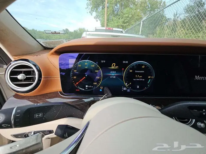 مرسيدس E350 موديل 2021   ماشي 75 ألف كيلو   للاستيراد 8