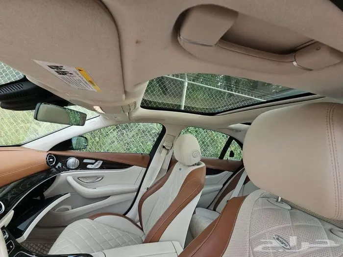 مرسيدس E350 موديل 2021   ماشي 75 ألف كيلو   للاستيراد 11