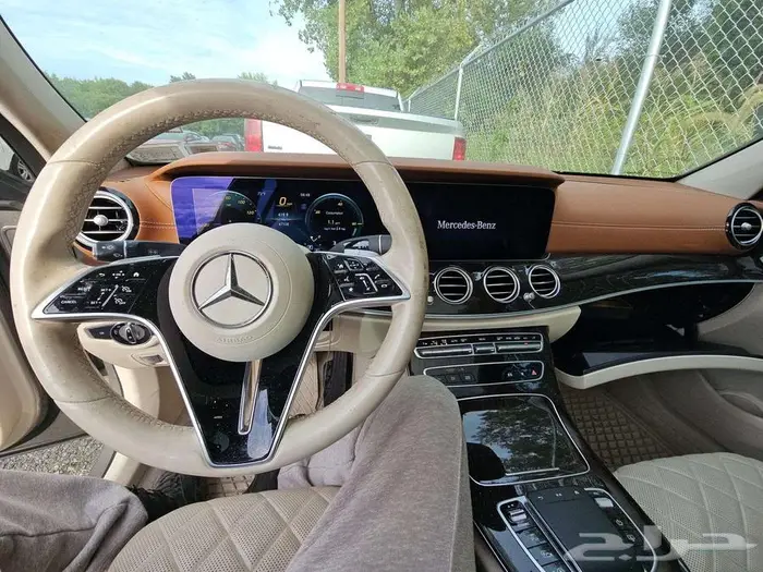 مرسيدس E350 موديل 2021   ماشي 75 ألف كيلو   للاستيراد 15