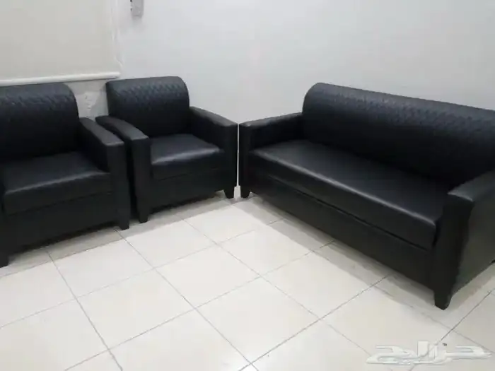 كنب مكتبي جلد فخم متوفر جديد 9