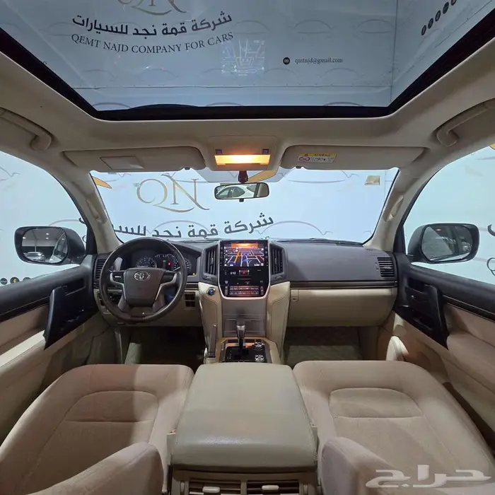 لاندكروزر GXR رقم 2 بنزين 6 سلندر 2020 ممشى 125 الف 9