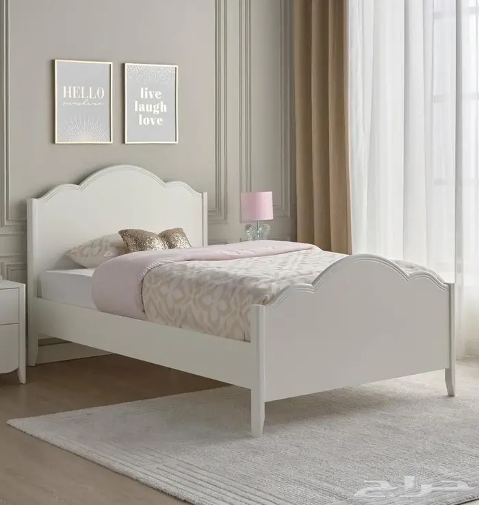 سرير اطفال ابيض 1