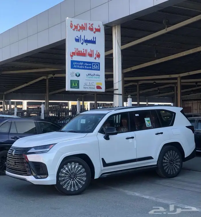 لكزس LX 600 vip 2025 سعودي بلاك اديشن أرباح صفر 0