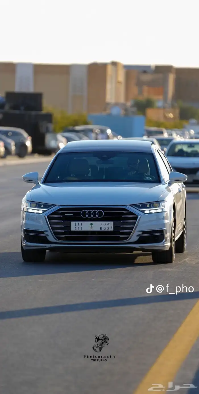 اودي A8 ابيض 2019 14