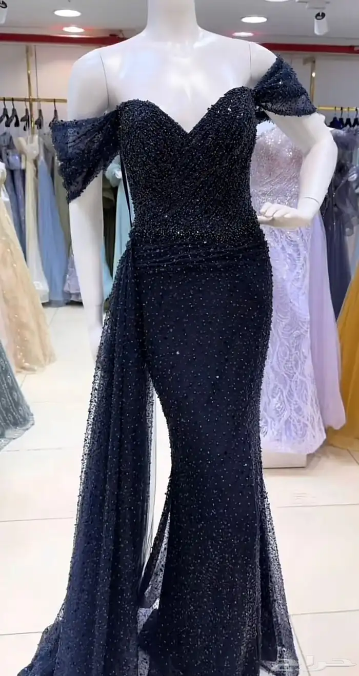 فستان كحلي جديد 2