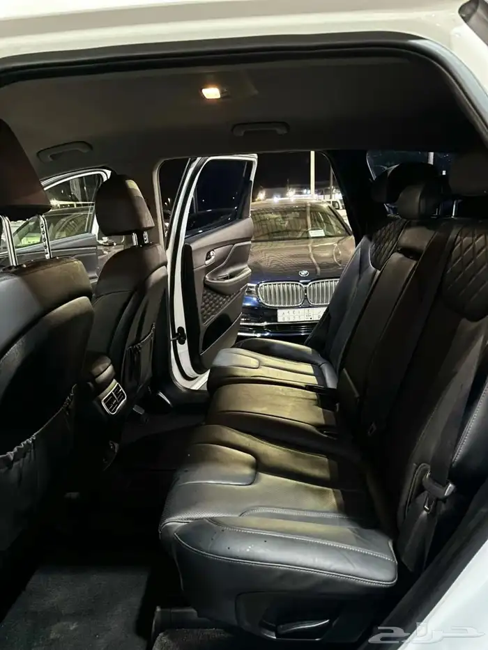 هيونداي سنتافي (ابيض) 2021 ديزل بطاقة جمركية وارد كوريا 10