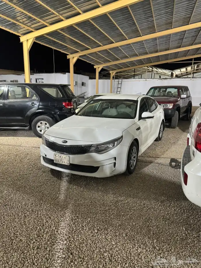 كيا اوبتيما 2016 ابيض 6