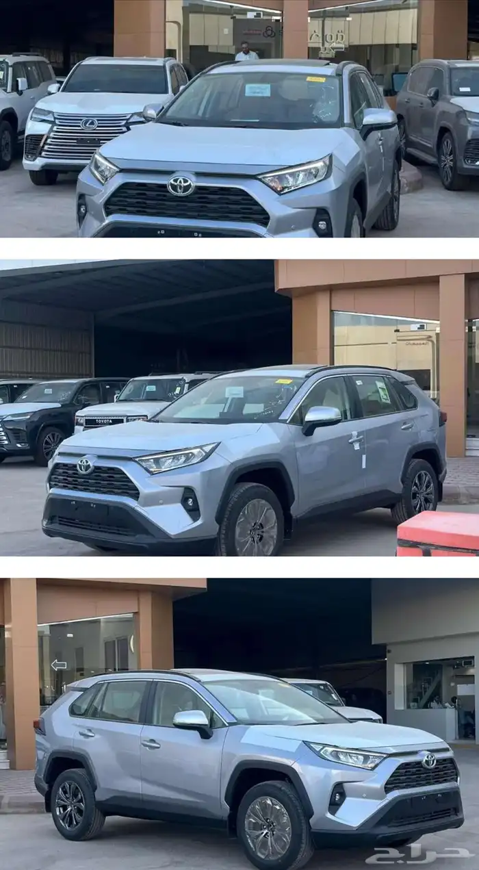 تويوتا راف فور بنزين XLE2025 نص فل شركة العودة للسيارات 1