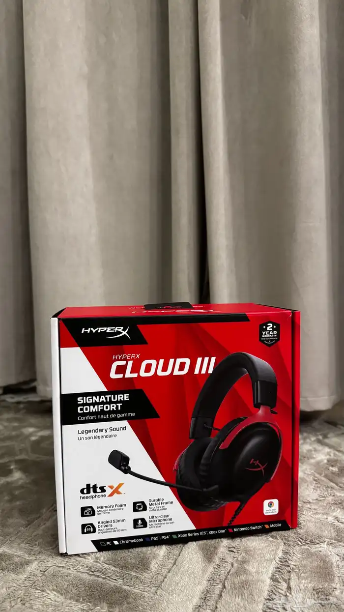 سماعة هايبر اكس كلاود 3 0