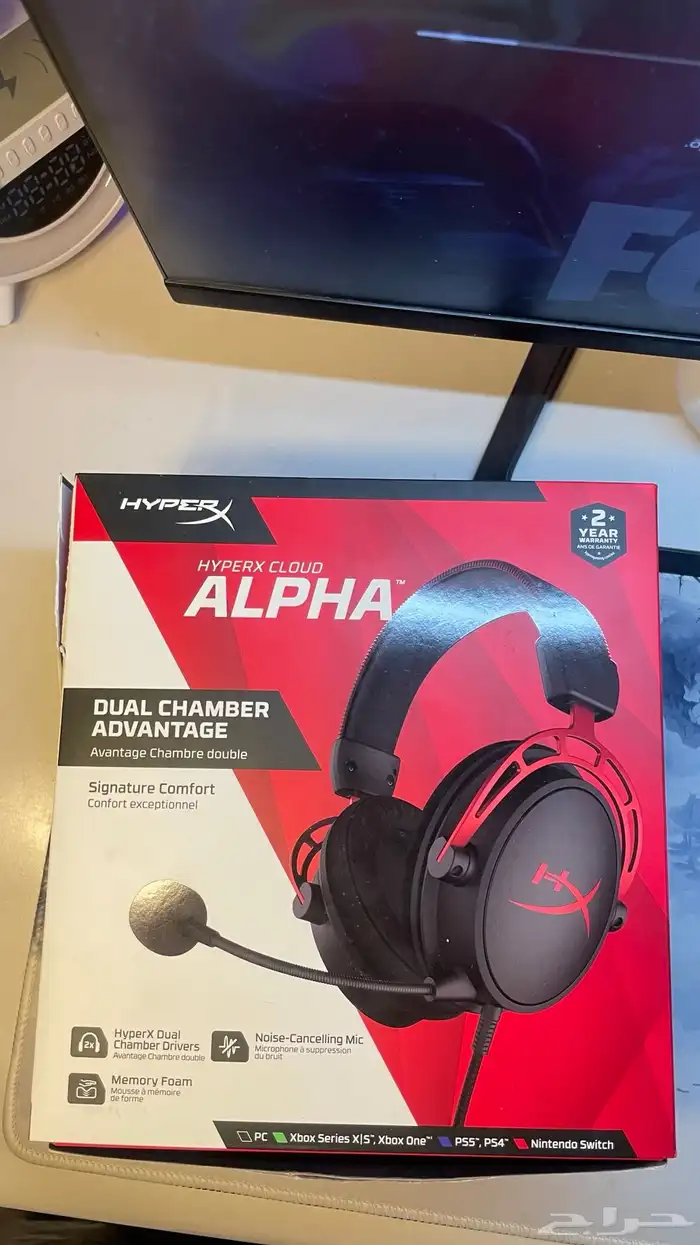 للبيع سماعه هايبر إكس كلاود ألفا 0