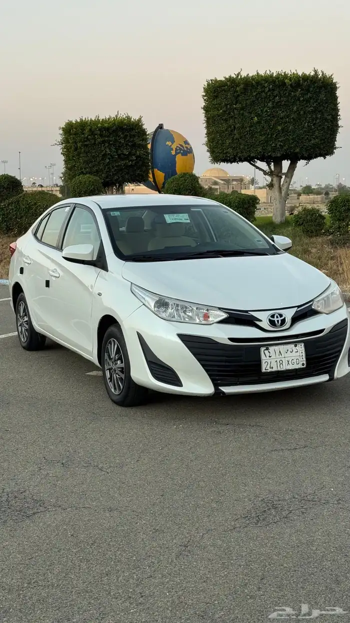 للبيع تويوتا يارس 2019 منوة المستخدم نظيفة جدا 16