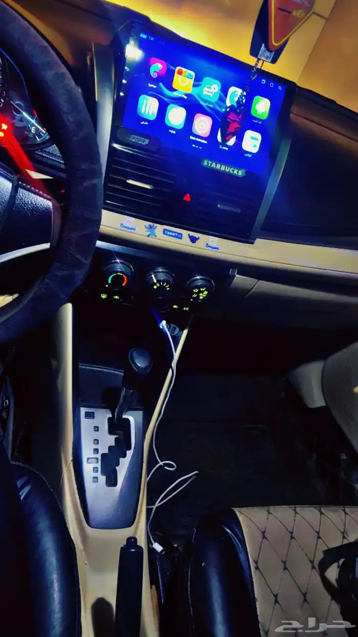 سيارة يارس 2015 بيع كامل 4