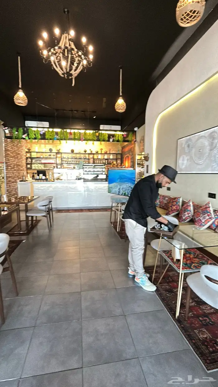 كوفي شوب للتقبيل كامل بادواته 12