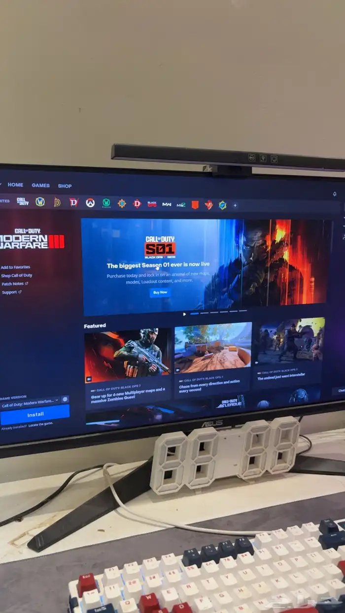 حساب كود مودرن 3 للبيع بتل نت 0