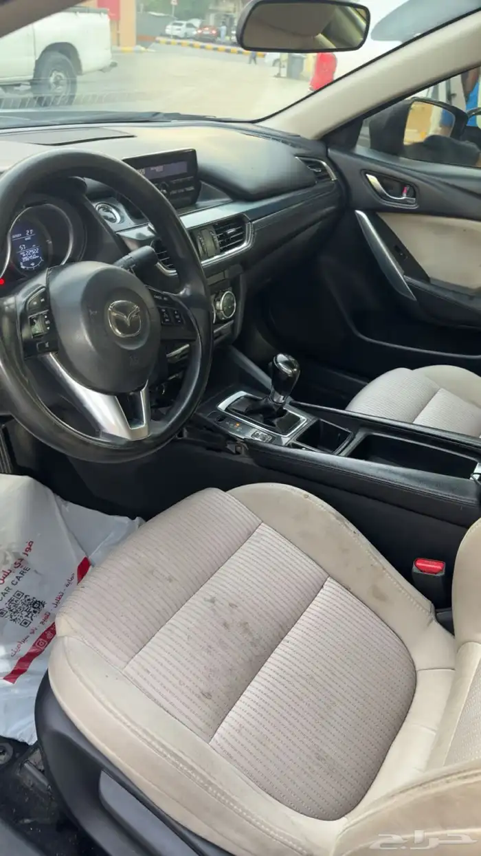 مازدا موظبه القير شرط ايرباج سليم الشاص سليم 3