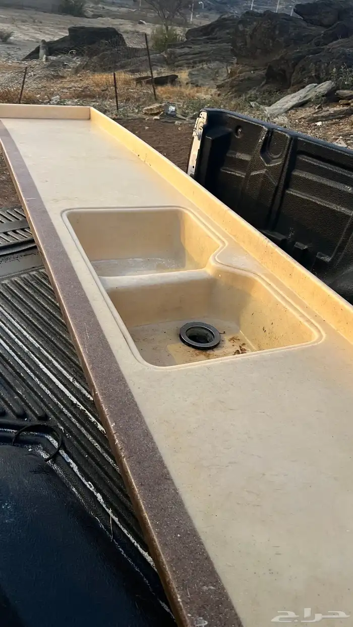 مجلى رخام للبيع جديد 0