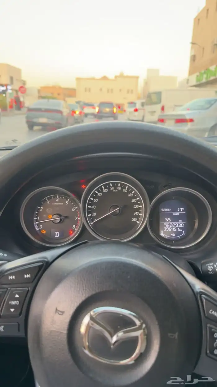 مازدا موظبه القير شرط ايرباج سليم الشاص سليم 9
