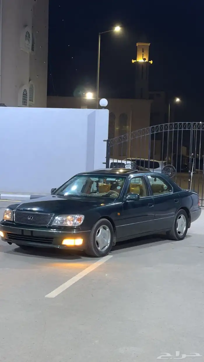 لكزس 400 سعودي عشبي ممشى قليل 12