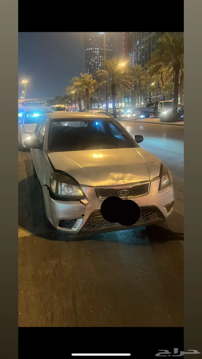 كيا ريو 2011 السياره نظيفه قير ومكينه وشاص شرط 1