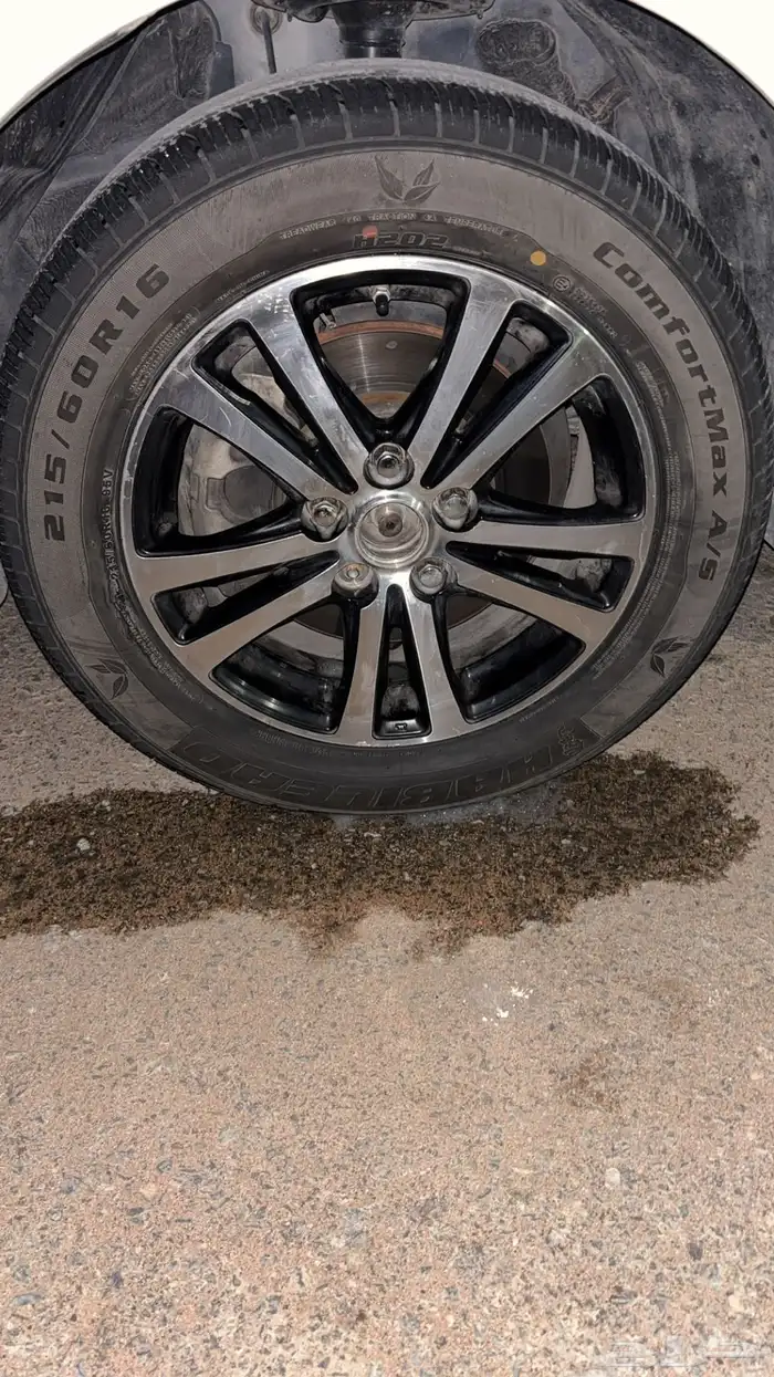 للبدل اربع جنوط كامري 15 ستاندر مطور الجنوط مافيها شي 2