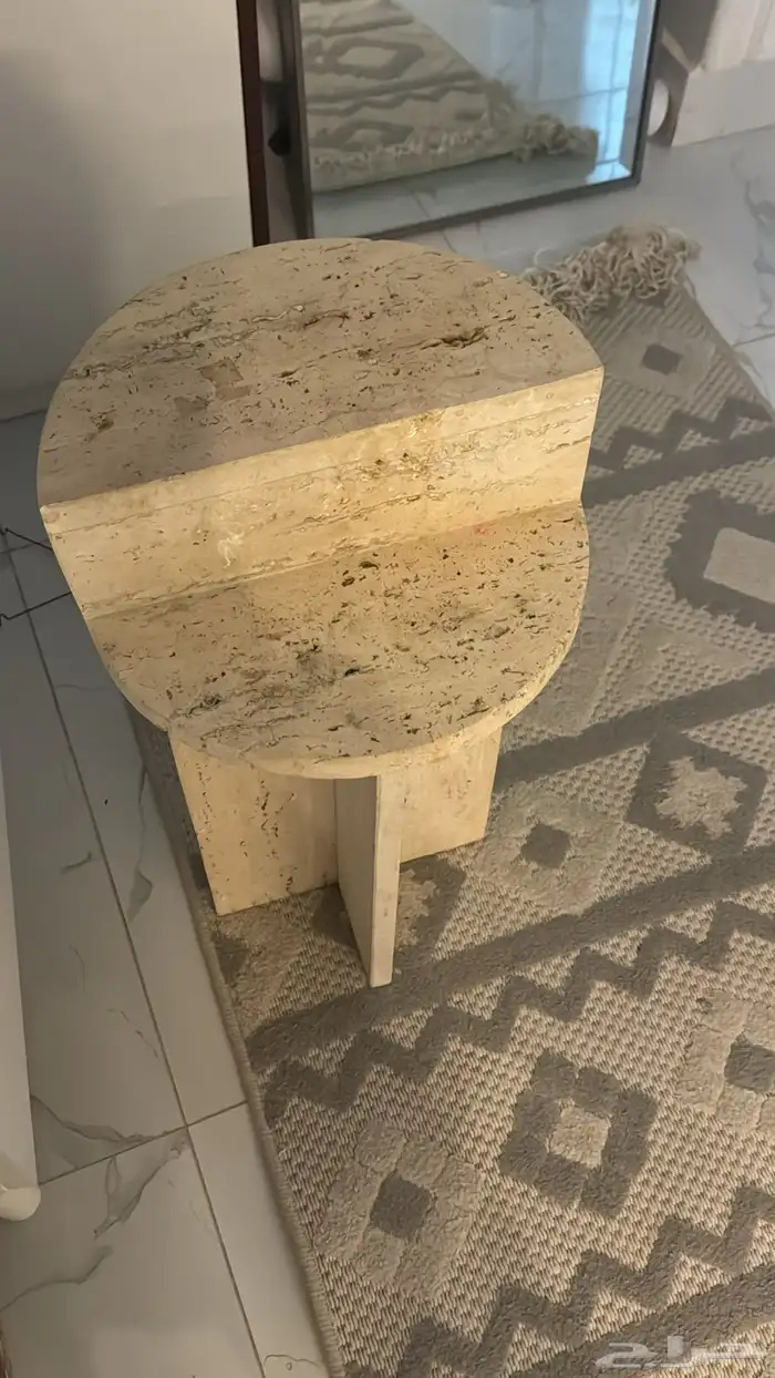 طاوله رخام حجري 0