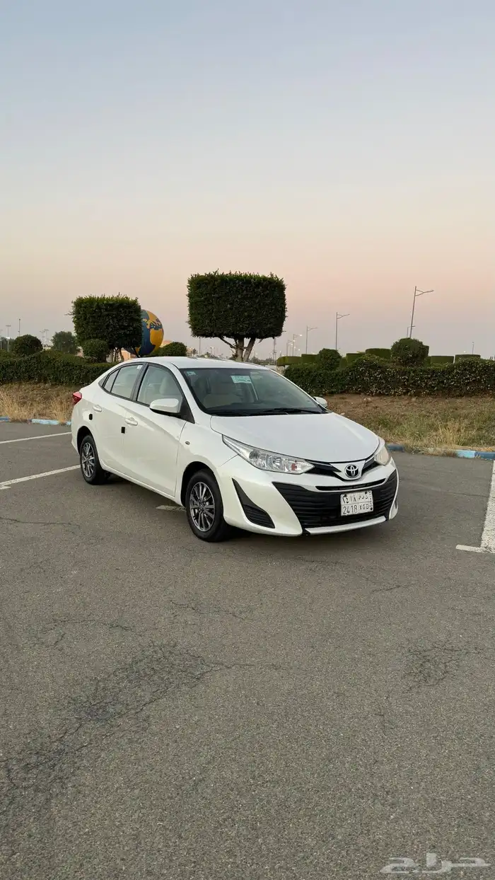 للبيع تويوتا يارس 2019 منوة المستخدم نظيفة جدا 13