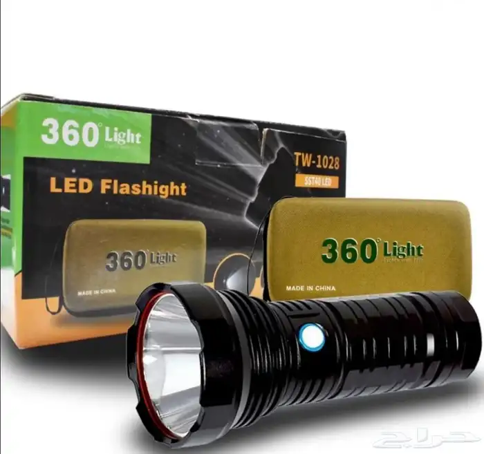 كشاف يدوي ليد اصلي ضد الماء 1