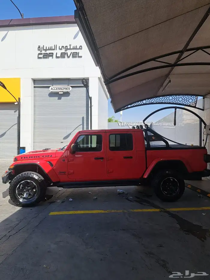 جيب جلاديتر روبيكون موديل 2021 فل كامل  لون أحمر 6