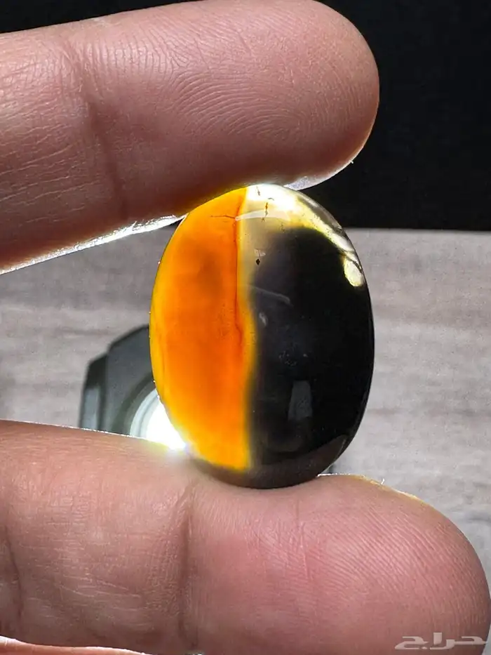 عقيق يماني طبيعي مناصف نوادر 7