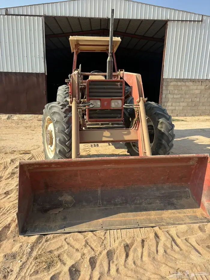 حراثة فيات 90 100 شبه جديده 1