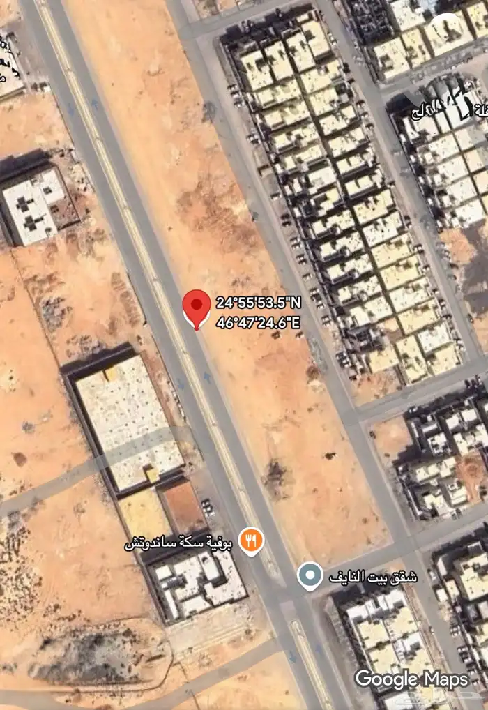 فرررصة أرض تجارية كبيرة للبيع بحي الرمال 0