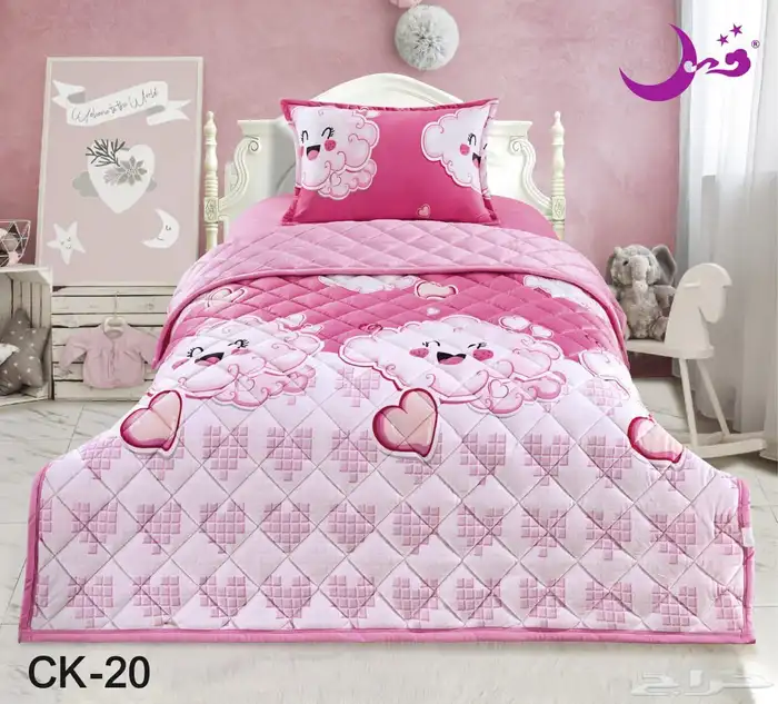 جديد و عرض مفارش اطفال مخمل مضغوط ناعم نفرونص 3 قطع ب105 1