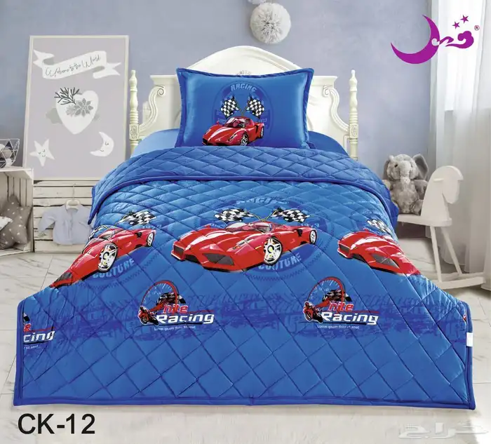 جديد و عرض مفارش اطفال مخمل مضغوط ناعم نفرونص 3 قطع ب105 7