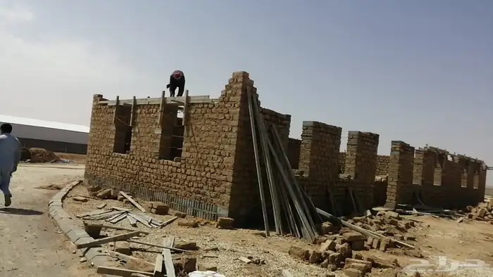 تراث طين حجر بناء وترميم 4