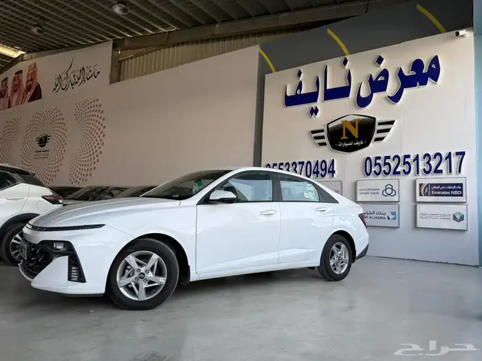 هونداي اكسنت ابيض ورصاصي وفضي لوحات 23